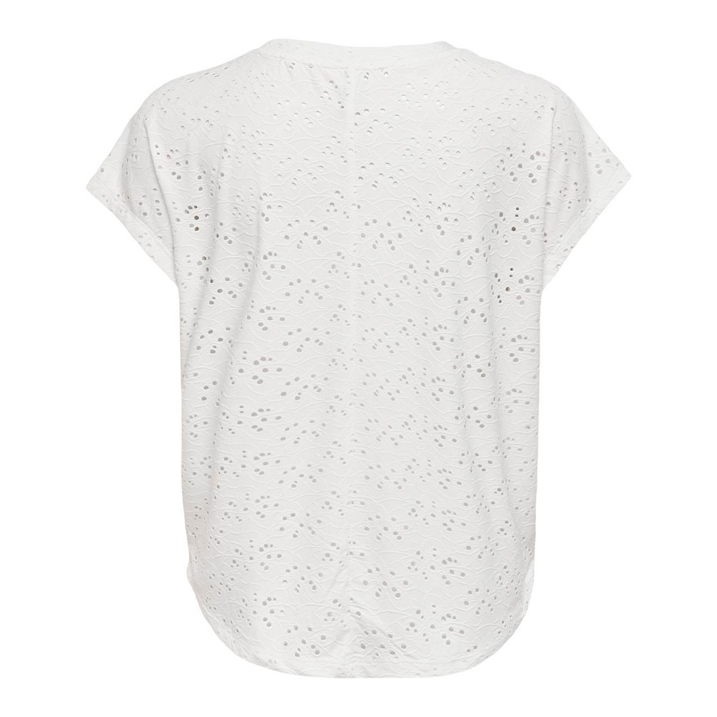ONLY - T-SHIRT - SMILLA 15231005 - CLOUD DANCER