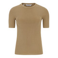 SOFT REBELS - T-SHIRT - FENJA SR423-302 - TIGERS EYE