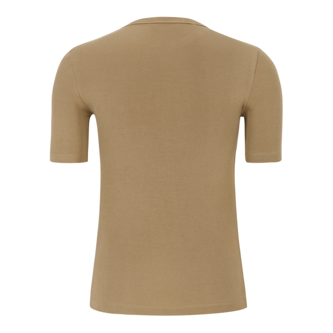 SOFT REBELS - T-SHIRT - FENJA SR423-302 - TIGERS EYE