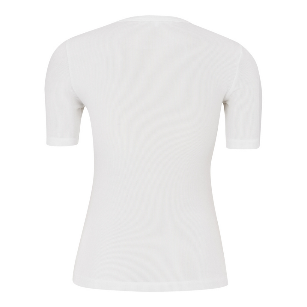 SOFT REBELS - T-SHIRT - FENJA SR423-302 - SNOW WHITE