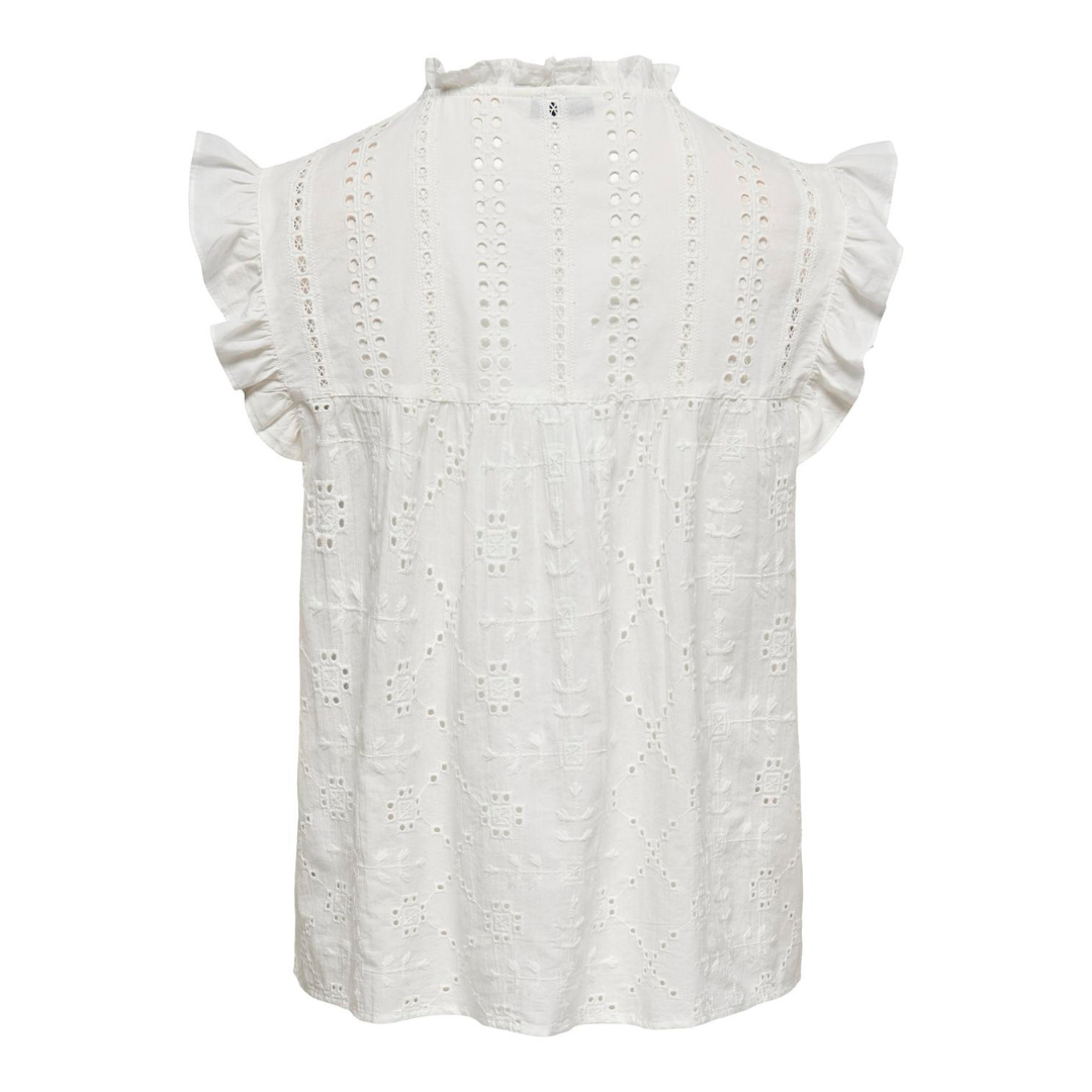 ONLY - TOP - REVA 15218460 - CLOUD DANCER