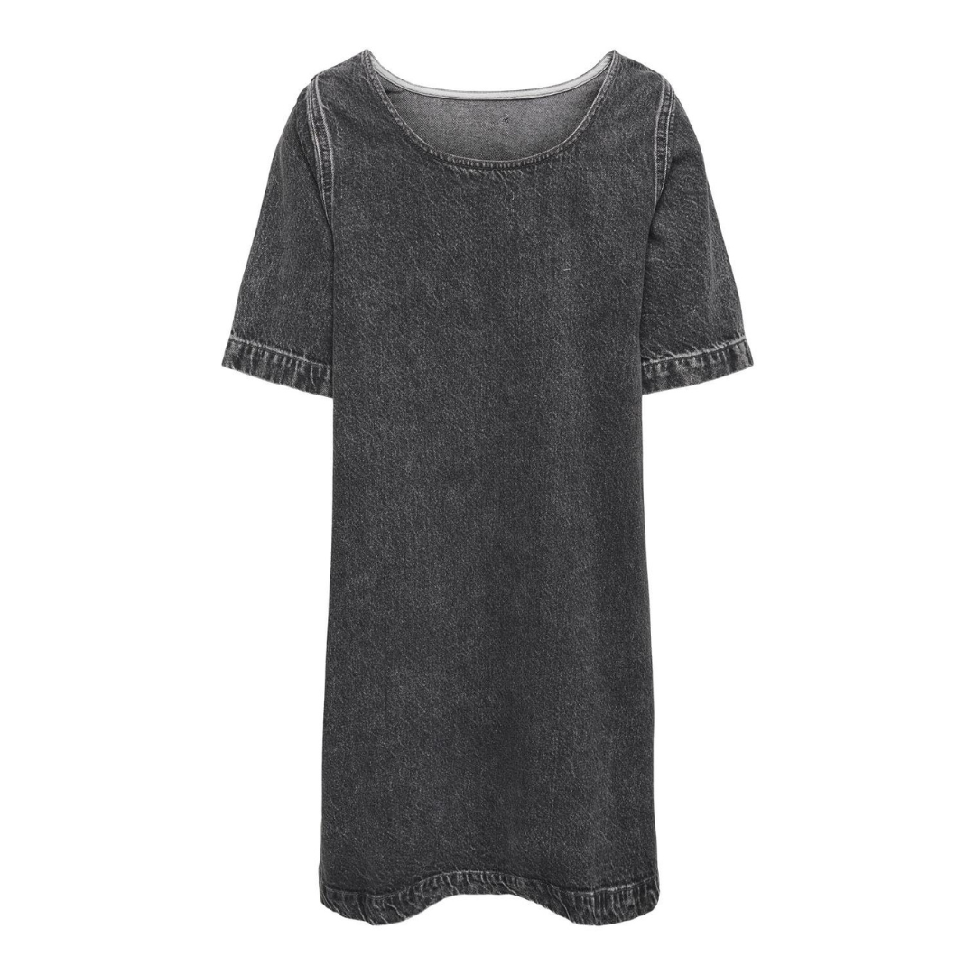 ONLY - DENIMKJOLE - GIGI 15339026 - DARK GREY DENIM