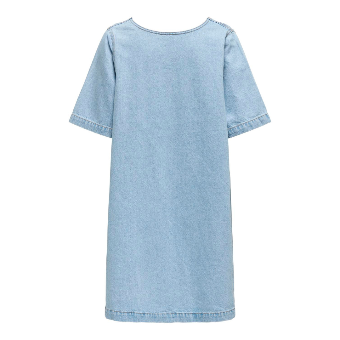 ONLY - DENIMKJOLE - GIGI 15339026 - LIGHT BLUE DENIM
