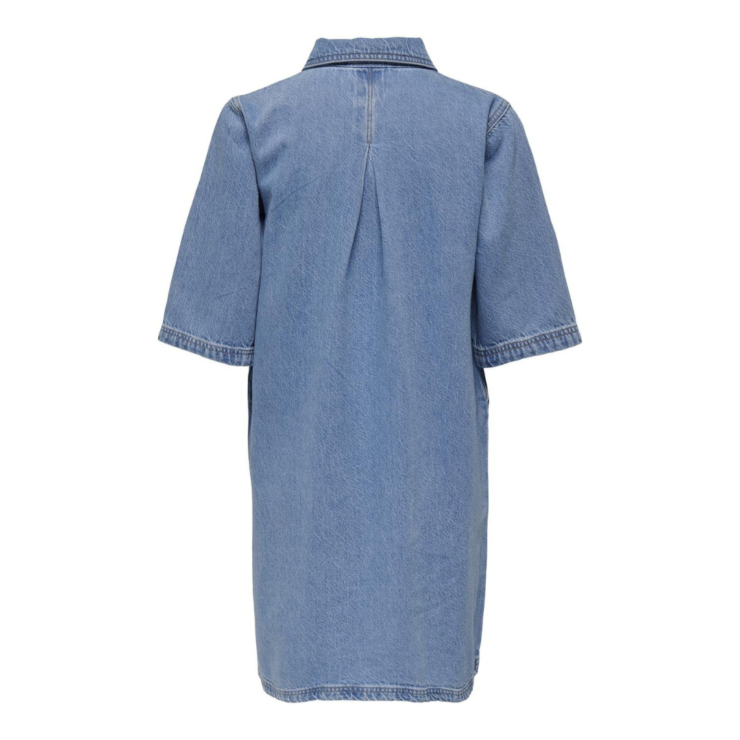 ONLY - DENIMKJOLE - GRY 15335635 - LIGHT BLUE DENIM