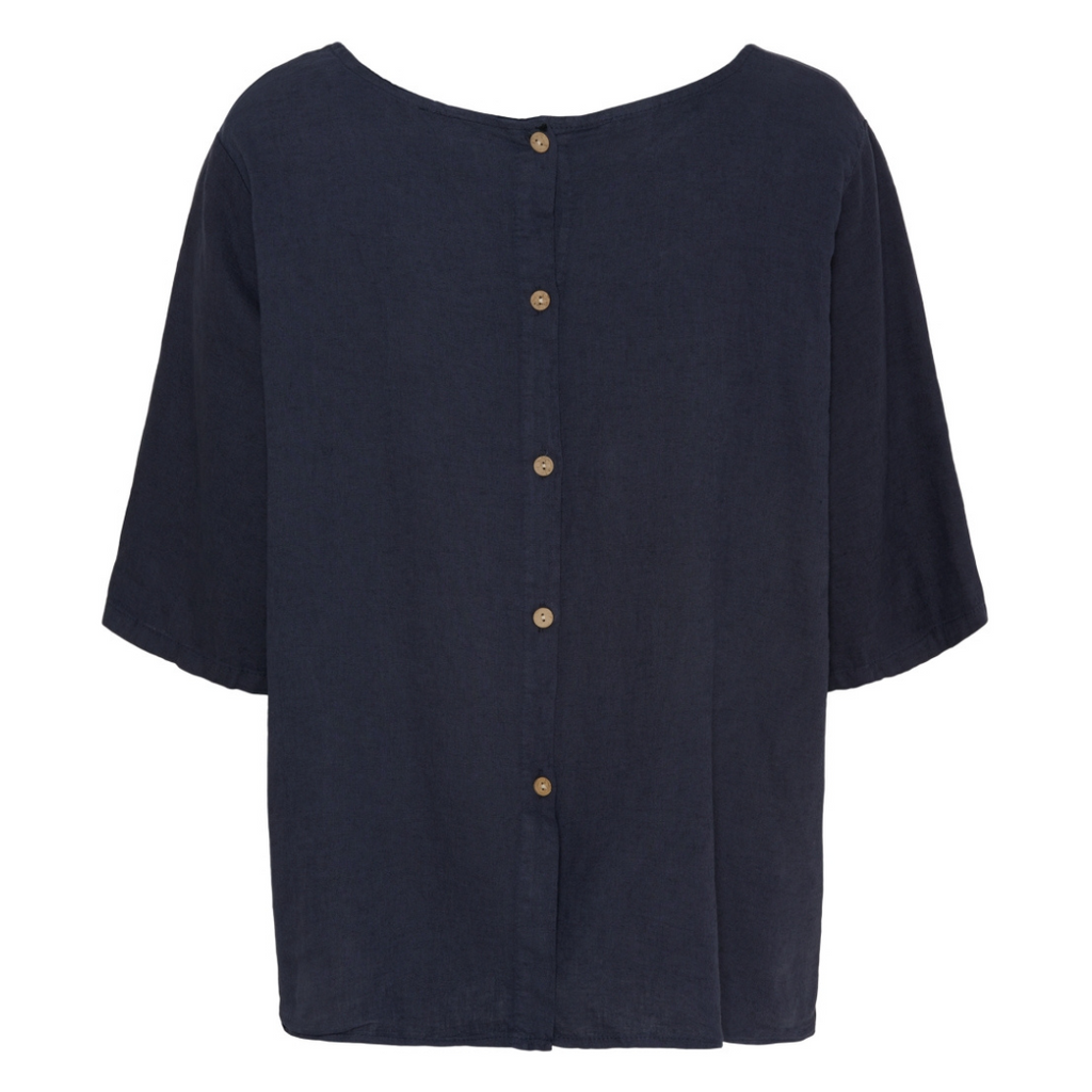 MARTA DU CHATEAU - BLUSE - 83428 - NAVY