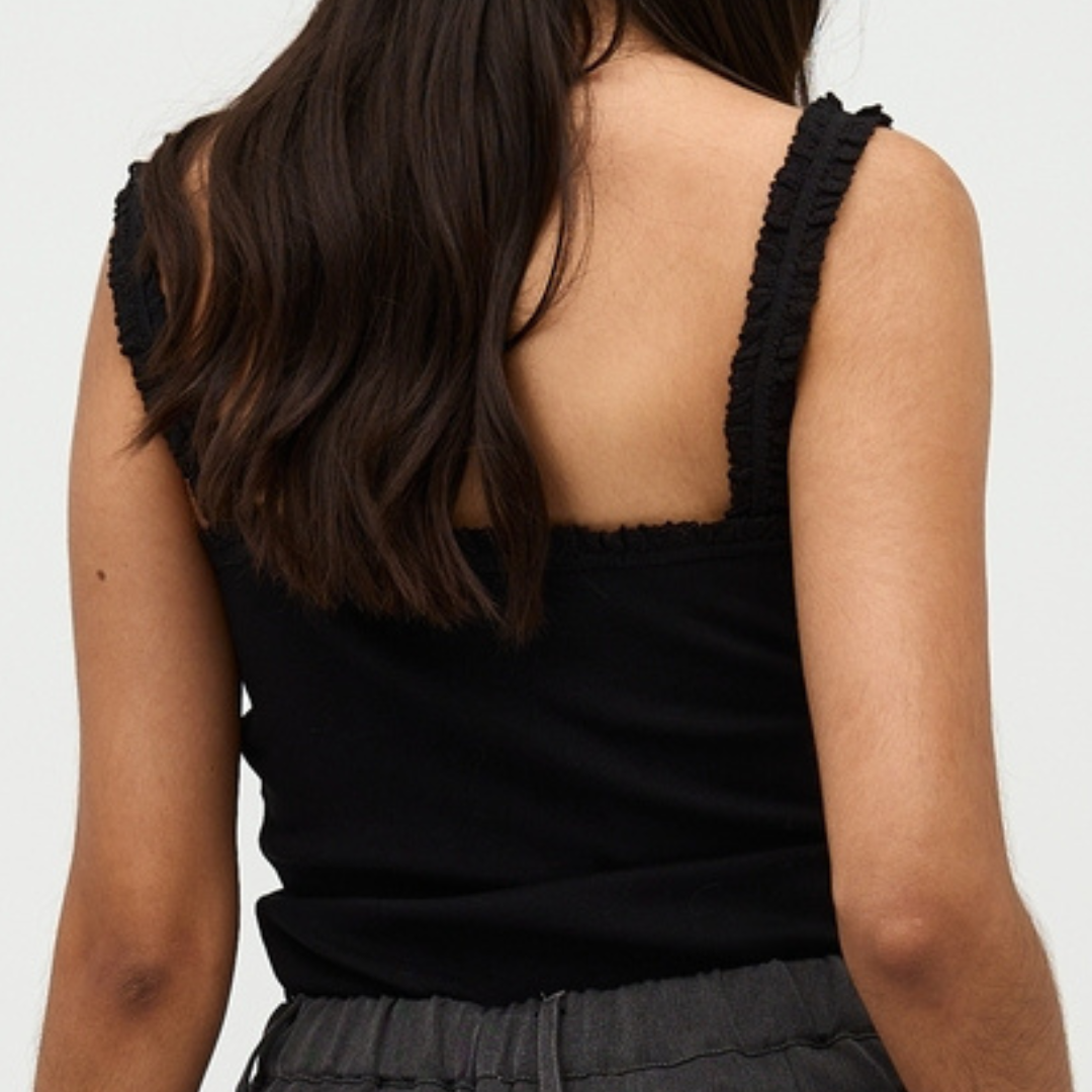 MBYM - TOP - ELINEA EVELYN 56629586 - SORT