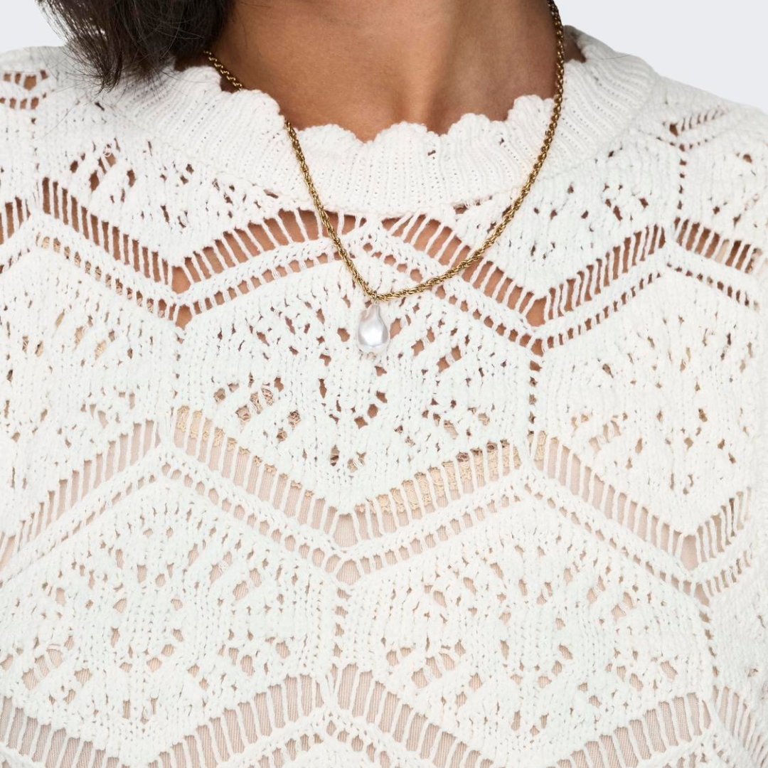 ONLY - TOP - FRIDA 15315271 - CLOUD DANCER