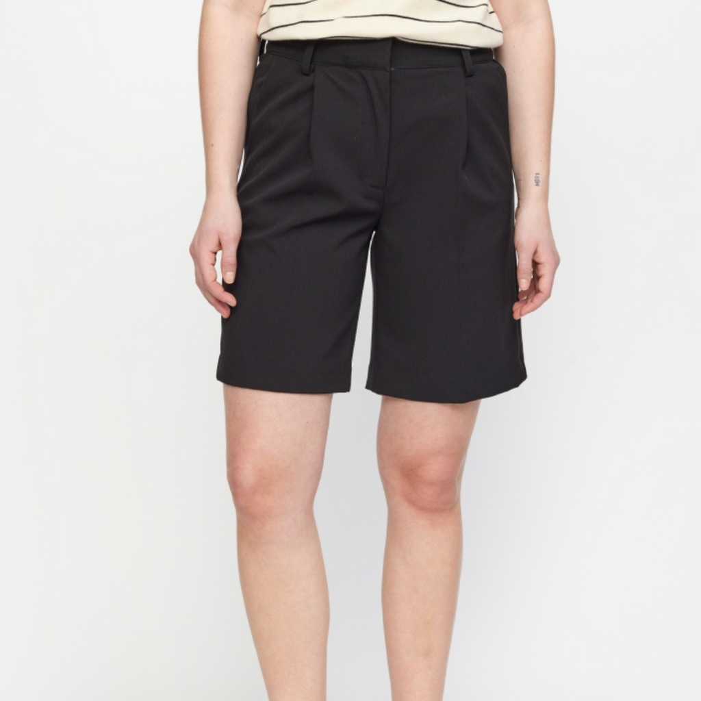 SOFT REBELS - SHORTS - VILJA SR324-738 - SORT