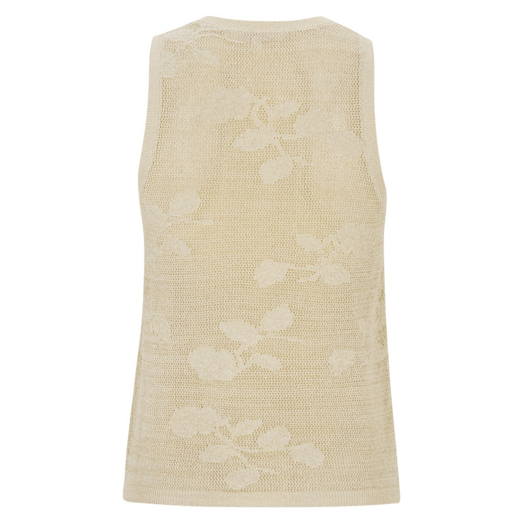 SOFT REBELS - LUREX TOP - NELL SR324-206 - SNOW WHITE