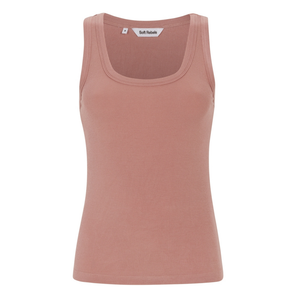 SOFT REBELS - TOP - FENJA SR324-302 - ASH ROSE