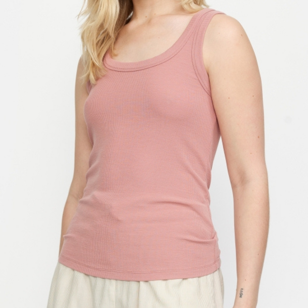 SOFT REBELS - TOP - FENJA SR324-302 - ASH ROSE