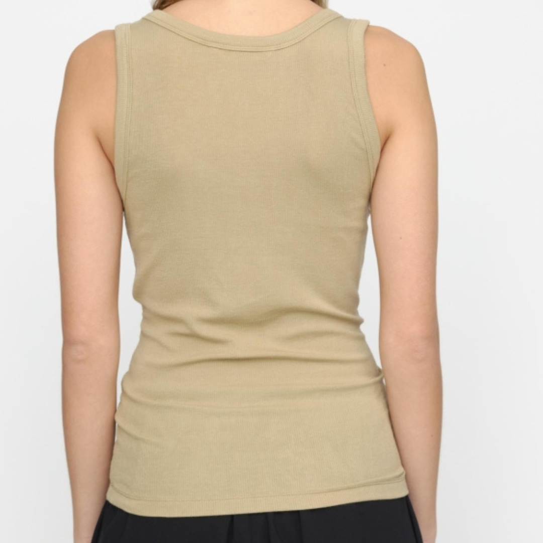SOFT REBELS - TOP - FENJA SR324-302 - OLIVE GRAY