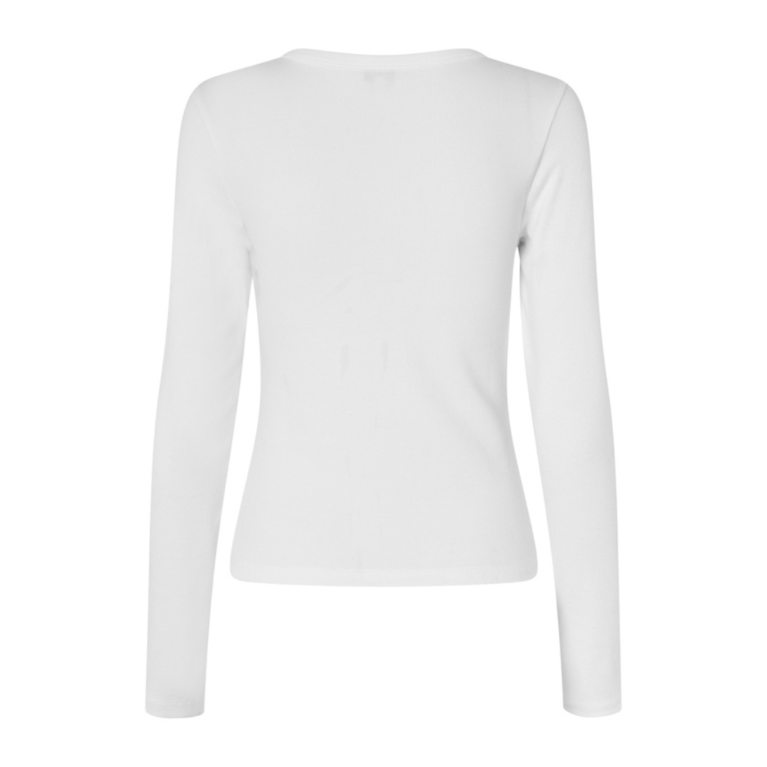 MBYM - BLUSE - OTIS 56629646 - HVID