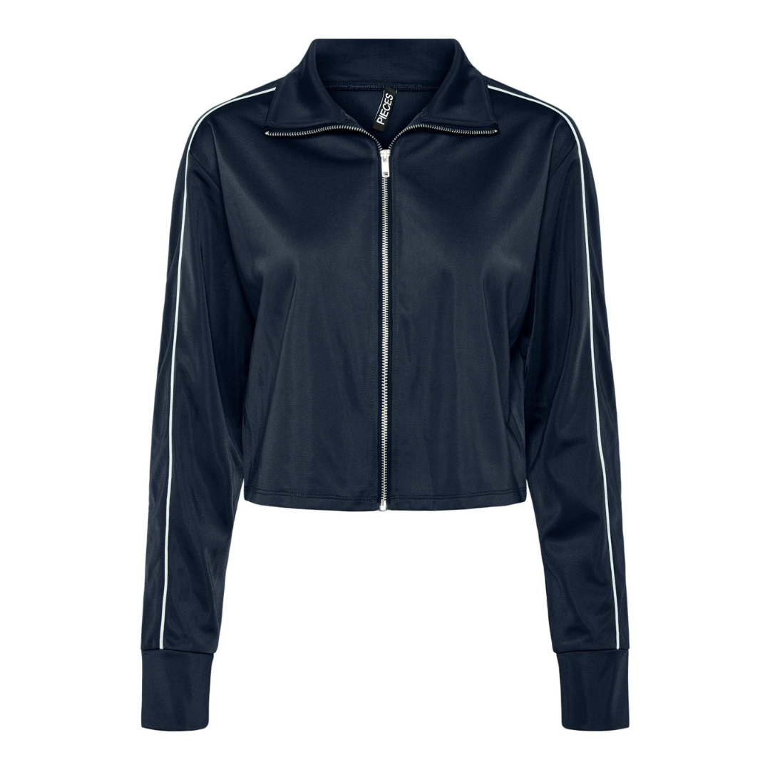 PIECES - JAKKE - GRACE ZIP 17157551 - NAVY BLAZER