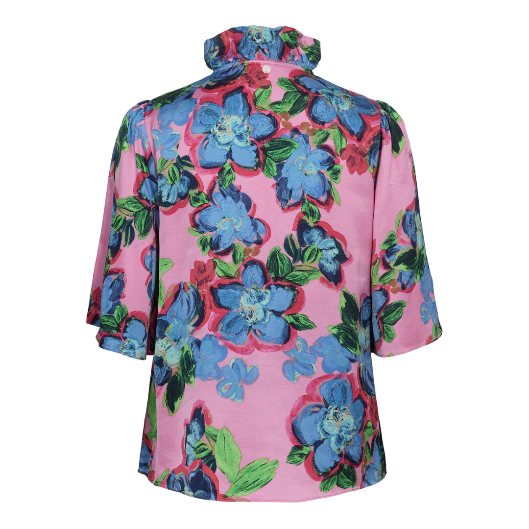 NÜMPH - BLUSE - GABBY 704417 - FUCHSIA PINK