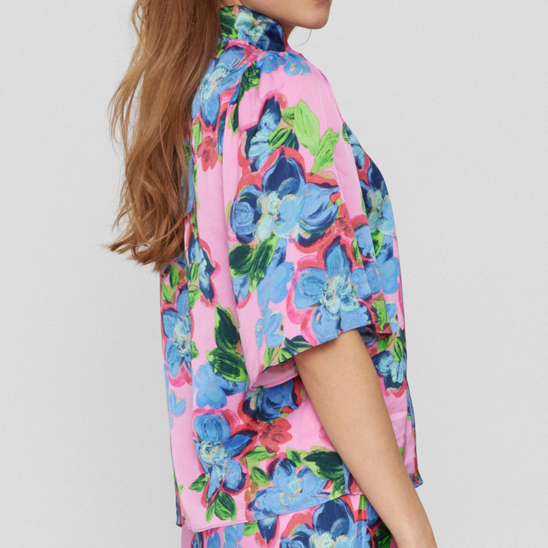 NÜMPH - BLUSE - GABBY 704417 - FUCHSIA PINK