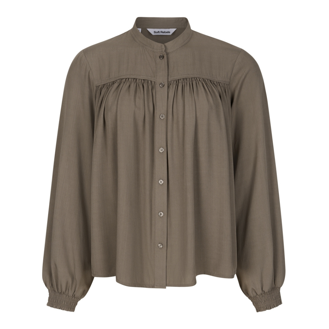 SOFT REBELS - SKJORTE - ALORI SR424-707 - MOREL