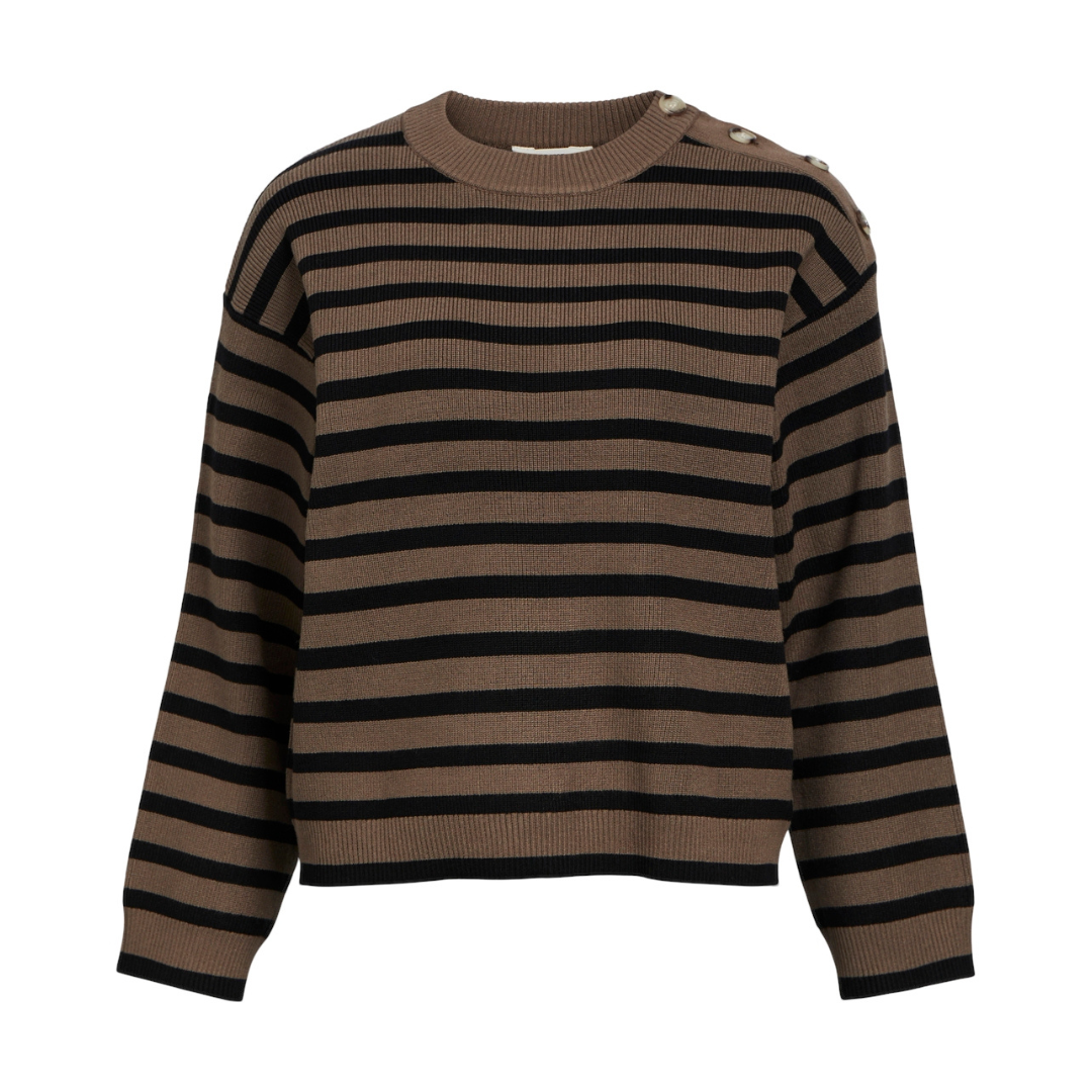 OBJECT - STRIK - ELLY 23044624 - MOREL/STRIPES BLACK