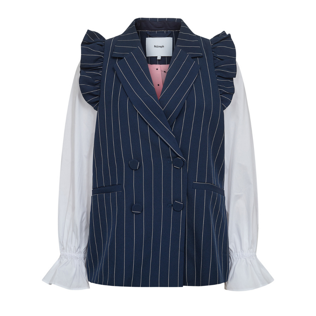 NÜMPH - BLAZER - FELICIA 704506 - DRESS BLUES