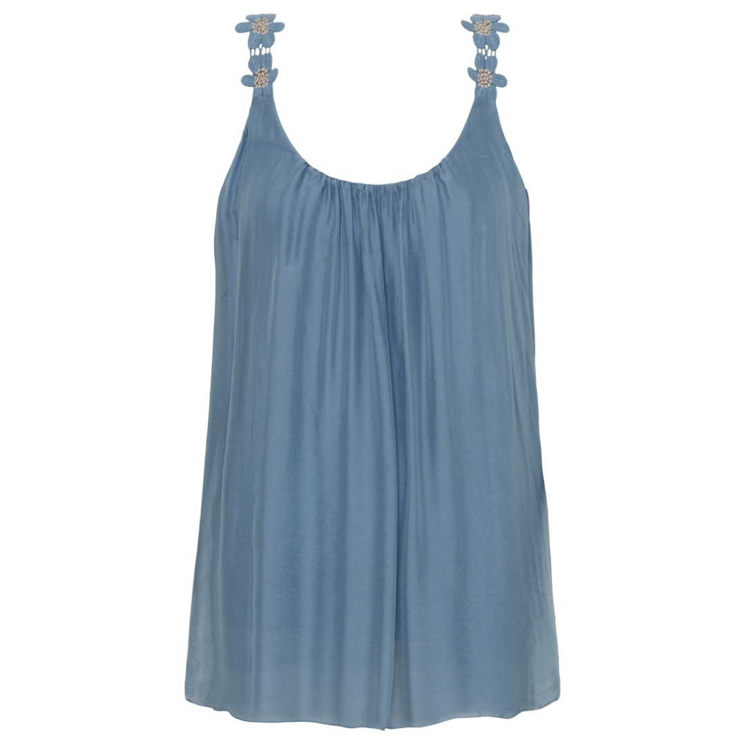 MARTA DU CHATEAU - TOP - AGNESE 61321 - JEANS