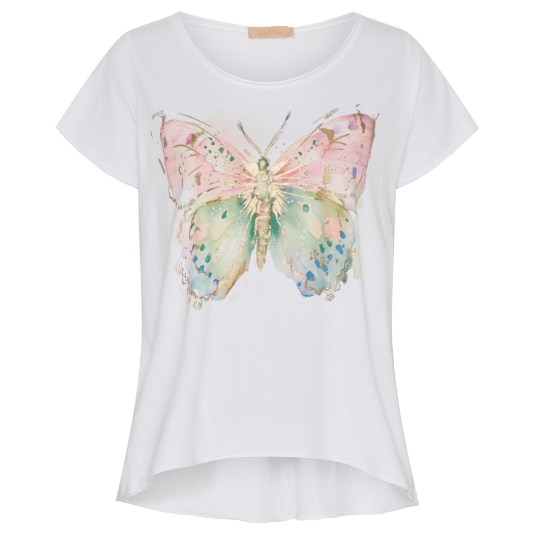 MARTA DU CHATEAU - T-SHIRT - MARIE 1535 - JS BUTTERFLY