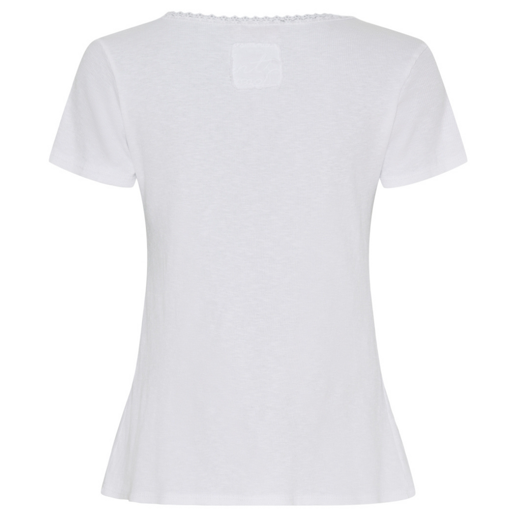 MARTA DU CHATEAU - T-SHIRT - RUNA 3076 - HVID
