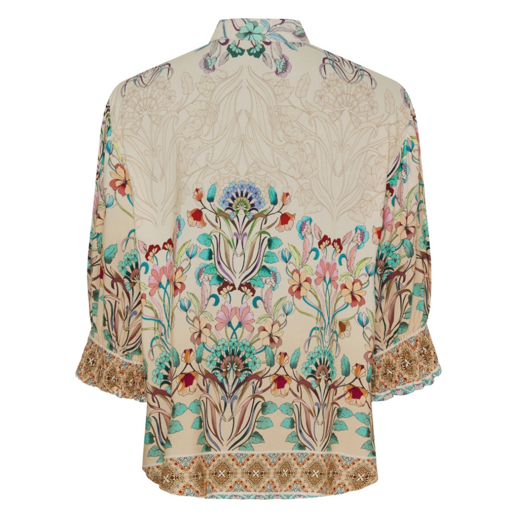MARTA DU CHATEAU - BLUSE - UNNUR 6317 - 361 BEIGE