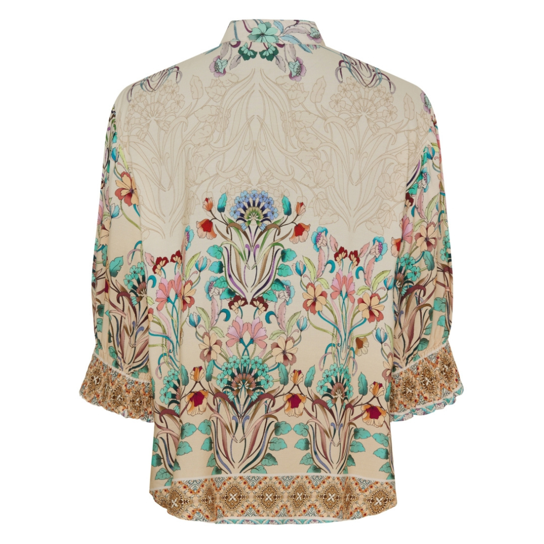 MARTA DU CHATEAU - BLUSE - UNNUR 6317 - 361 BEIGE