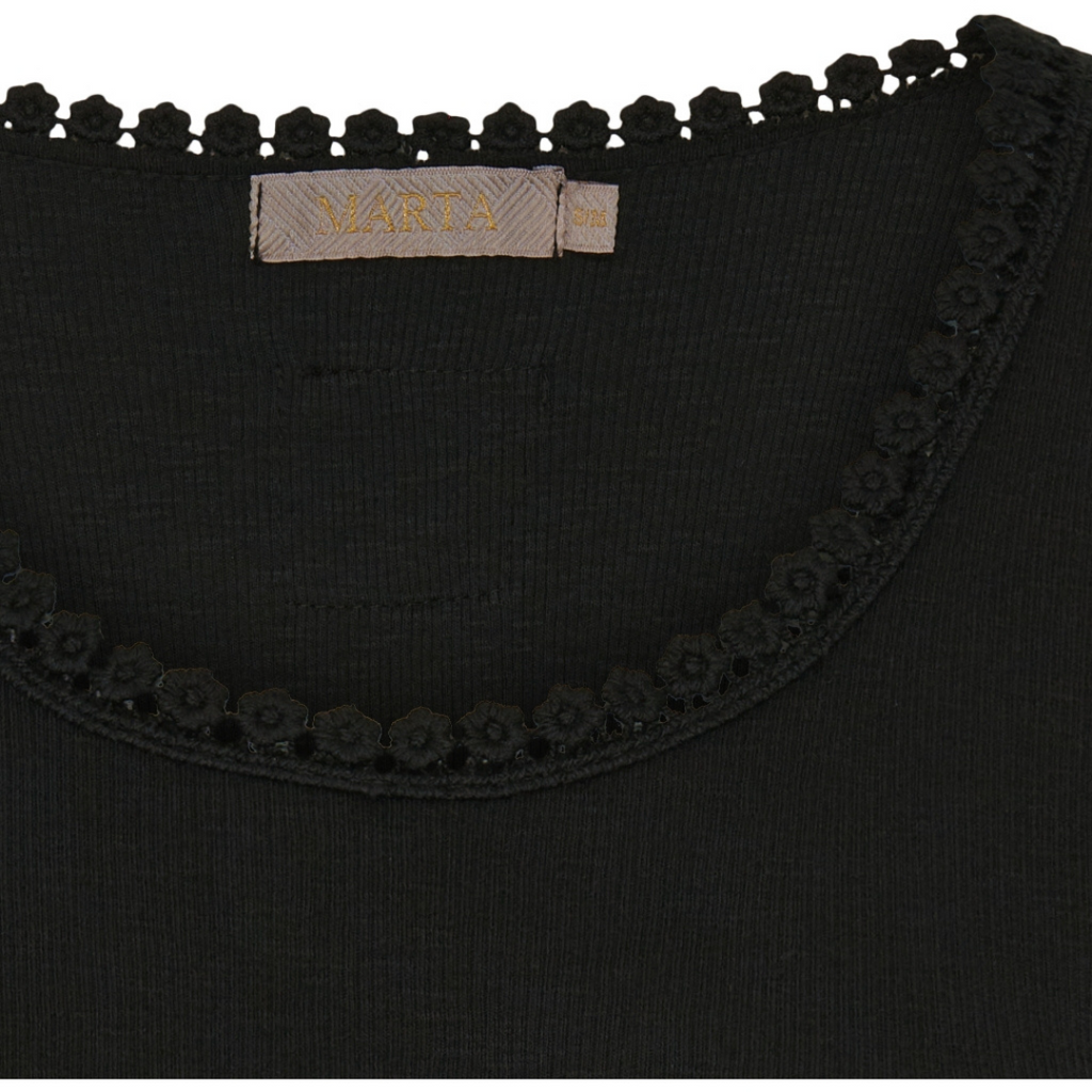 MARTA DU CHATEAU - TOP - ELFRIDA 9108 - SORT