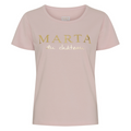 MARTA DU CHATEAU - T-SHIRT - JEANETTE MT-002 - OLD ROSE