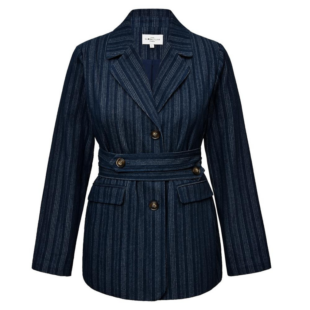 GLOBAL FUNK - BLAZER - WINIEA FANASEA 73319975 - YULLO STRIPE