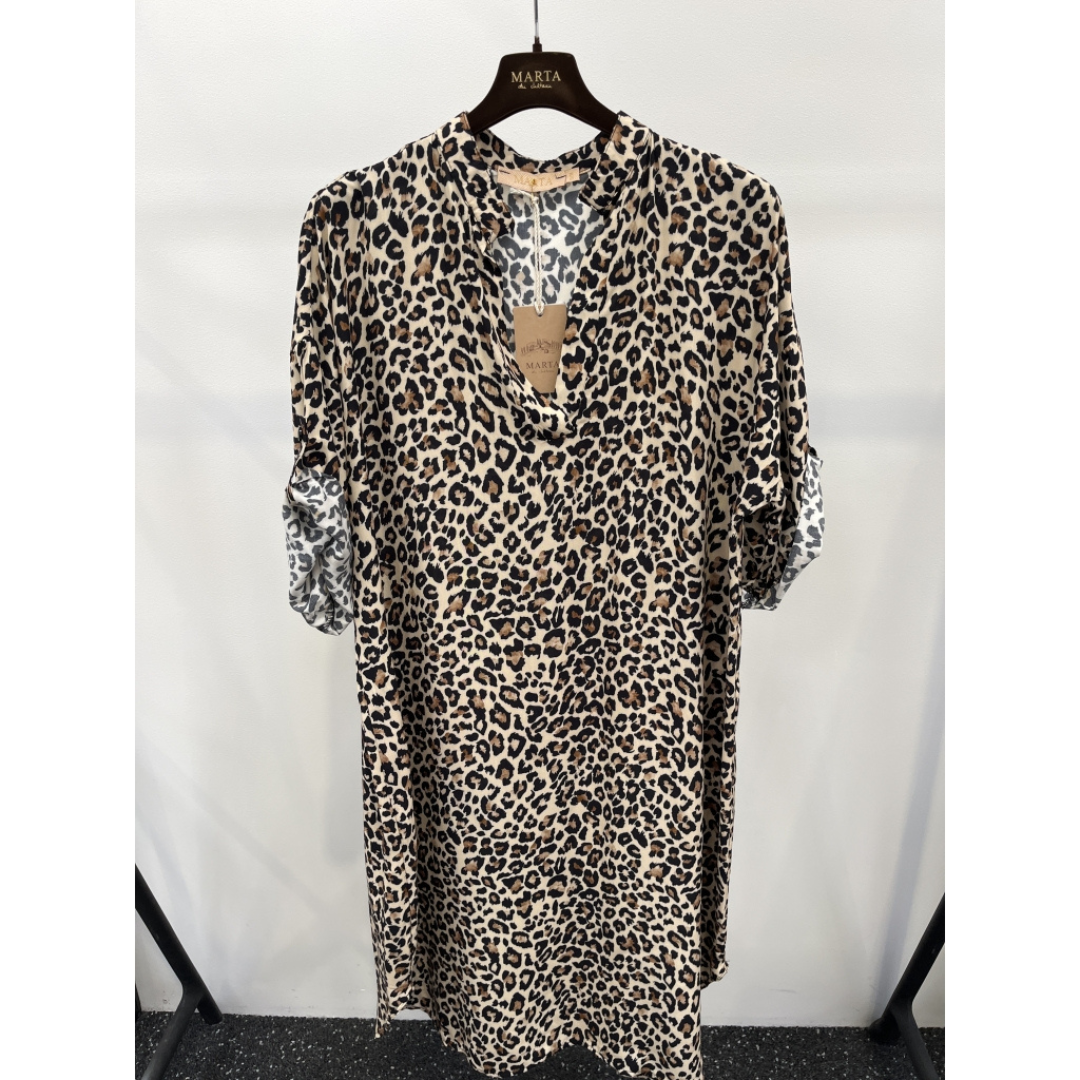 MARTA DU CHATEAU - KJOLE - CINDY 6338 - BEIGE LEO