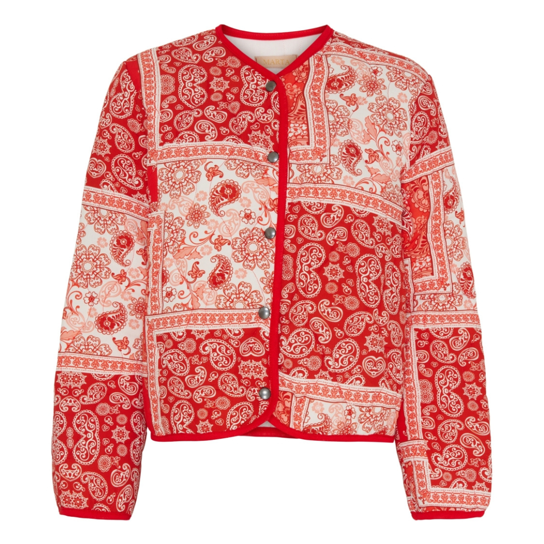 MARTA DU CHATEAU - JAKKE - ROSEANNE K230083 - FH1186 RED