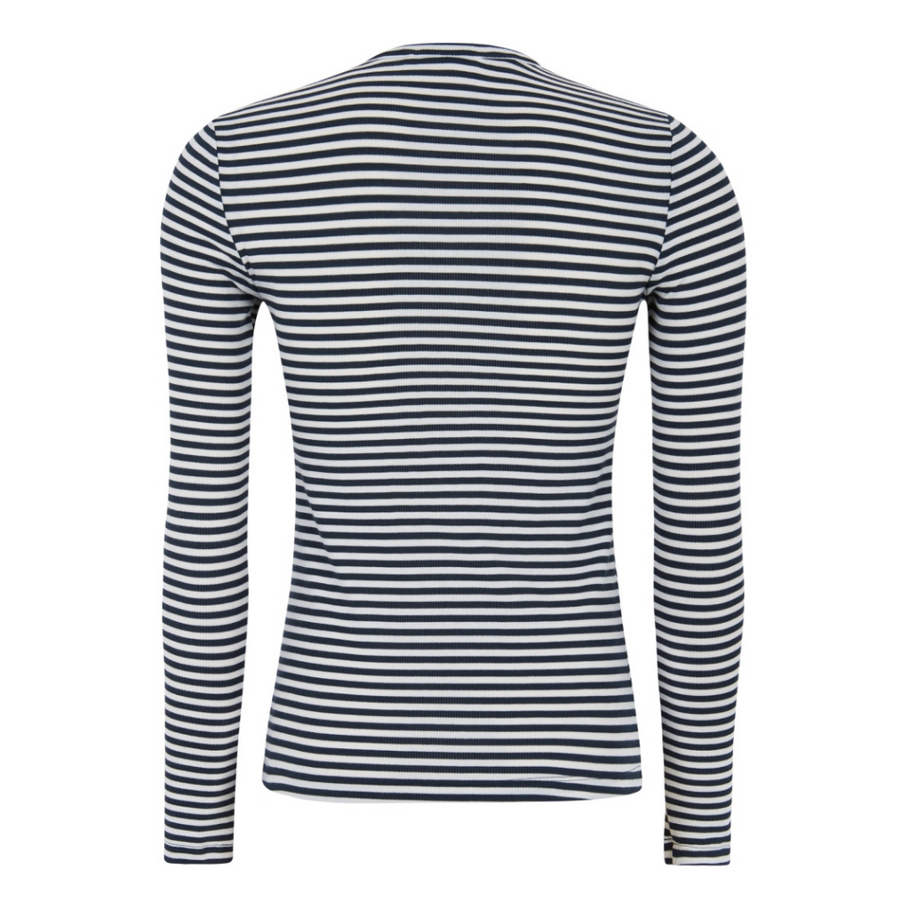 SOFT REBELS - BLUSE - FENJA SR124-303 - TOTAL ECLIPSE STRIPE