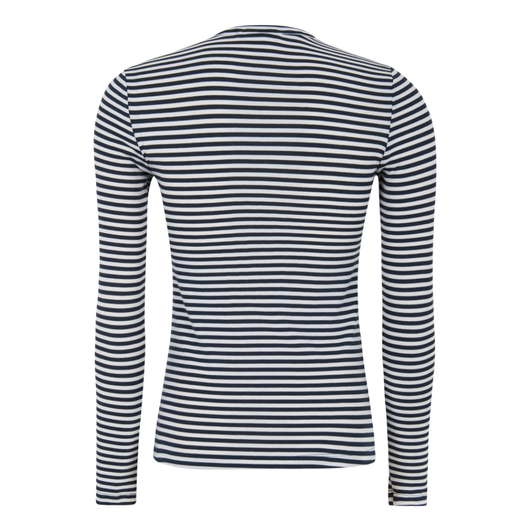 SOFT REBELS - BLUSE - FENJA SR124-303 - TOTAL ECLIPSE STRIPE
