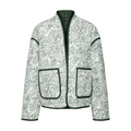 VERO MODA - JAKKE - JANE 10327243 - OLIVINE/SNOW WHITE PAISLEY