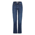 PULZ - JEANS - ELLE STRAIGHT 50208008 - DARK BLUE DENIM