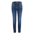 PULZ - JEANS - CARMEN ANKLE 50207280 - MEDIUM BLUE DENIM