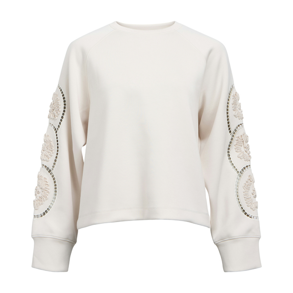 OBJECT - SWEATSHIRT - DORINA 23045024 - WHITE SAND