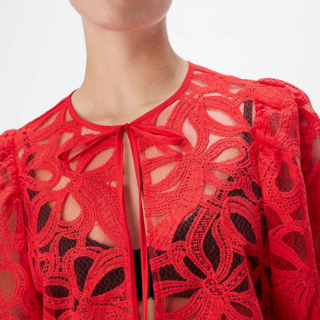 OBJECT - TOP - ROSE 23045899 - FLAME SCARLET