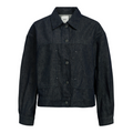 OBJECT - DENIMJAKKE - CRYSTAL 23045525 - DARK BLUE DENIM