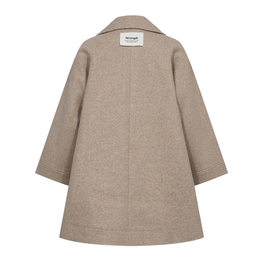 NÜMPH - FRAKKE - KIMBERLY 704394 - SESAME MELANGE