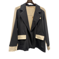 MARTA DU CHATEAU - BLAZER - MADELINA 69237 - SORT/BEIGE