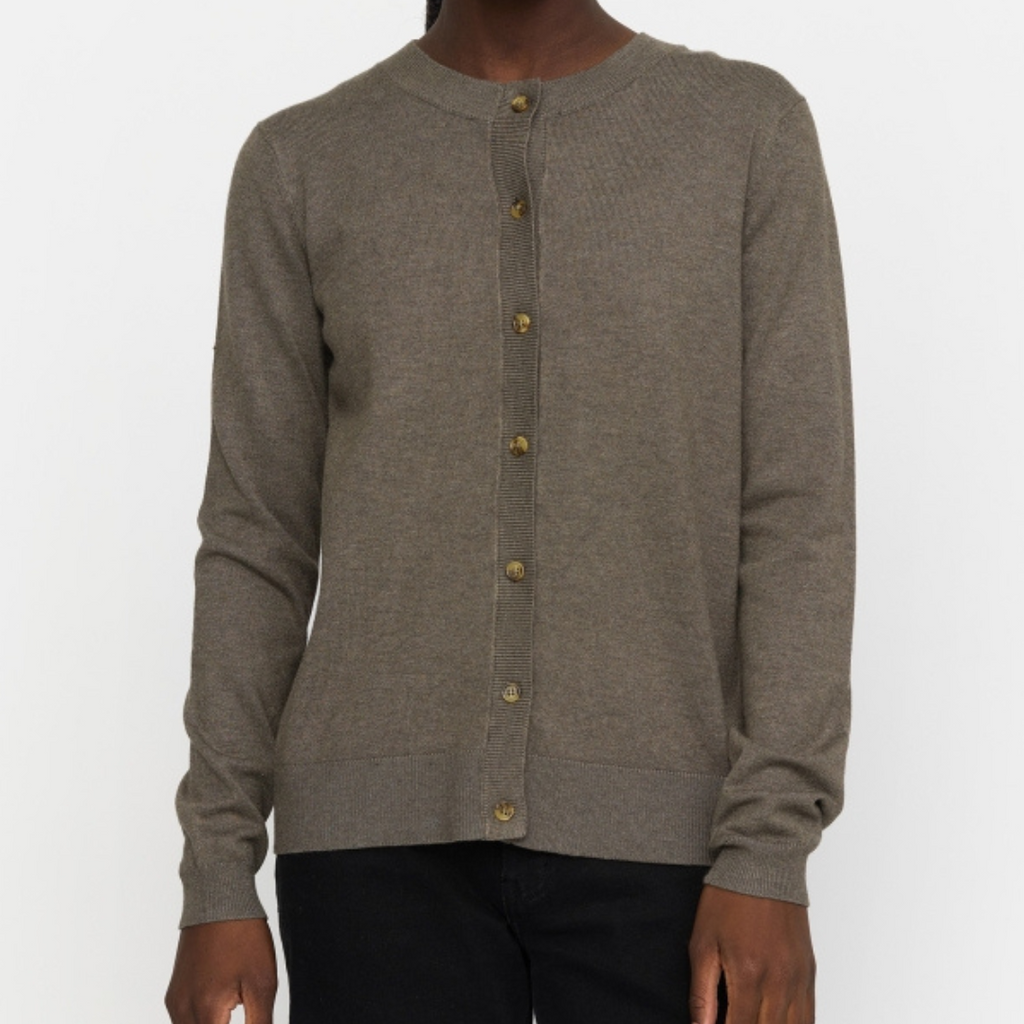 SOFT REBELS - CARDIGAN - MARLA SR120-213 - MOREL MELANGE
