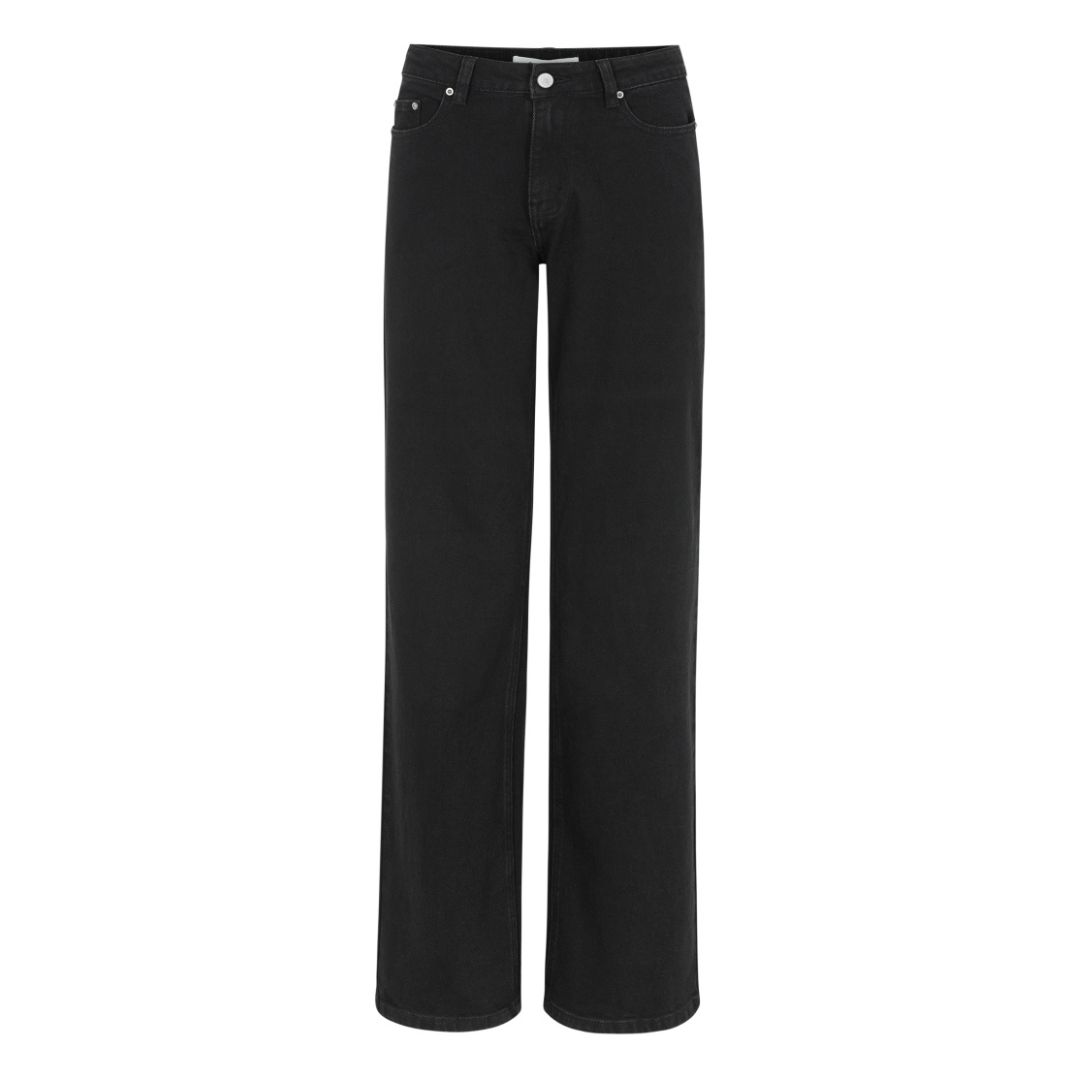 SOFT REBELS - JEANS - WILLA SR424-807 - SORT