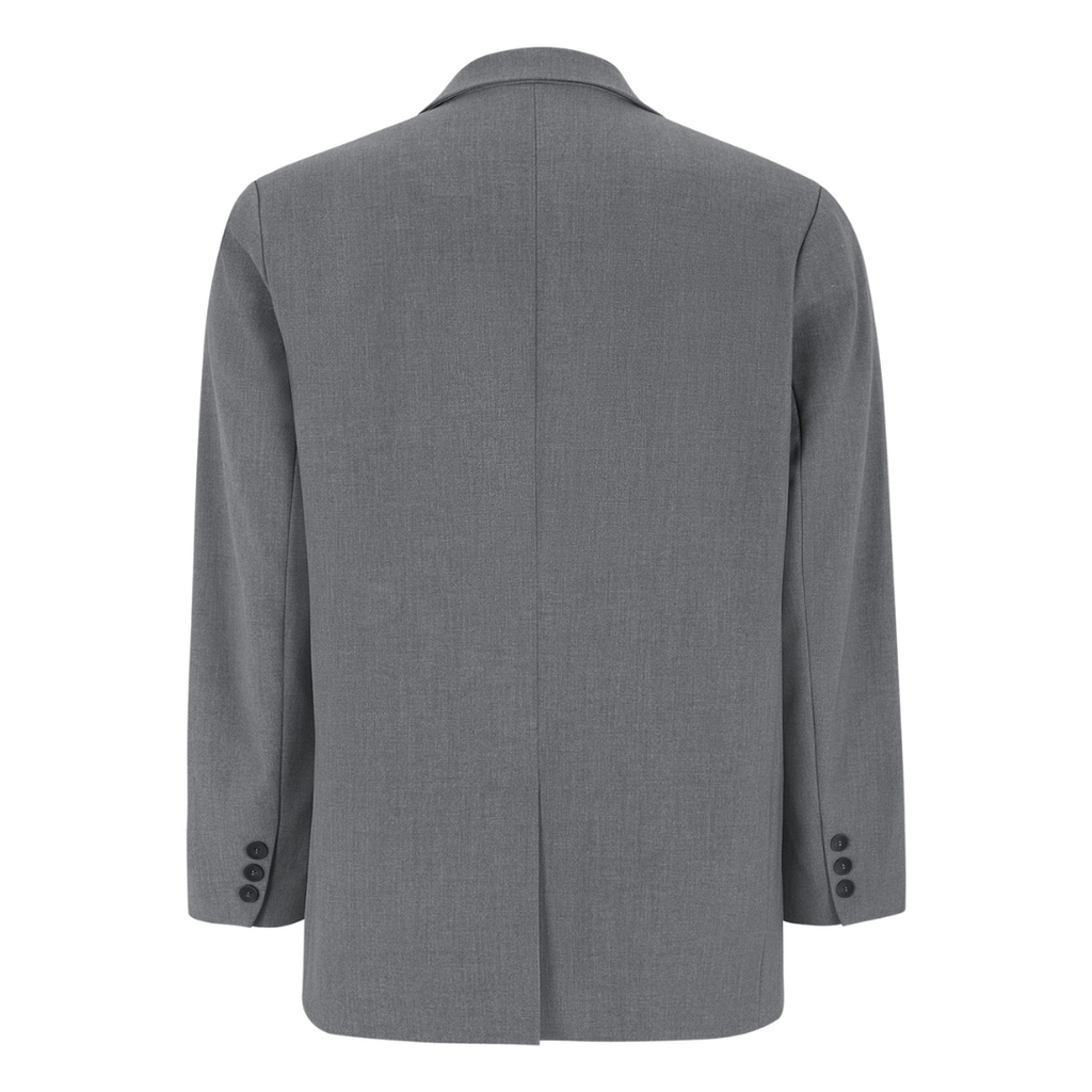 SOFT REBELS - BLAZER - VILJA LOOSE SRSS23-720 - MEDIUM GREY MELANGE