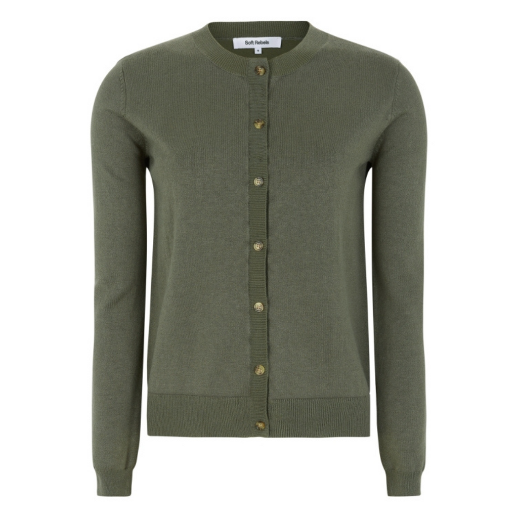 SOFT REBELS - CARDIGAN - MARLA SR120-213 - TEA LEAF