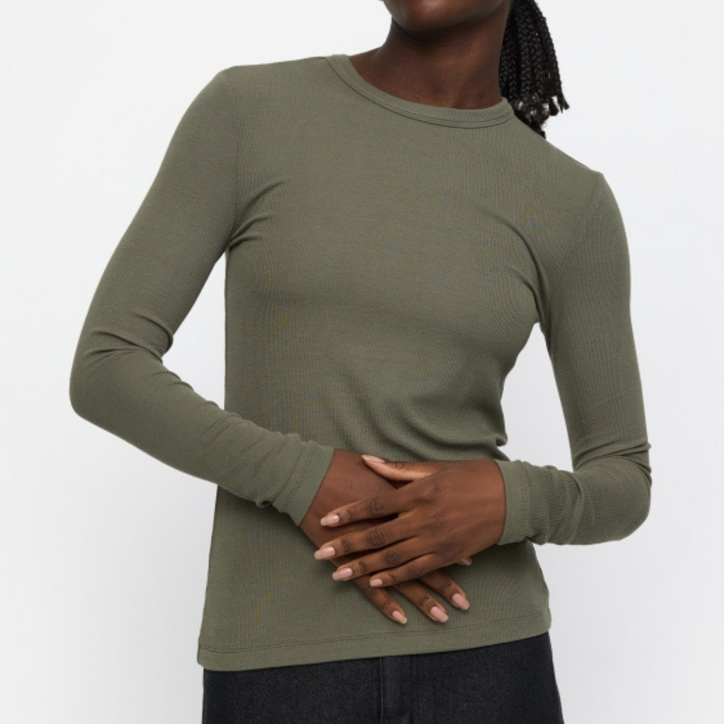 SOFT REBELS - BLUSE - FENJA SRAW22-300 - TEA LEAF