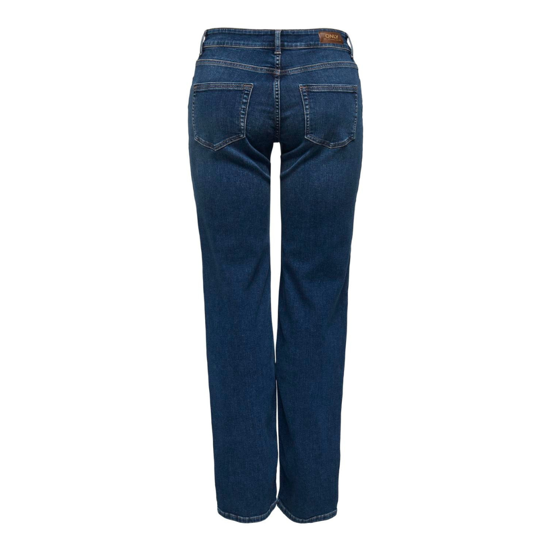 ONLY - JEANS - BLUSH MID 15344167 - DARK BLUE DENIM