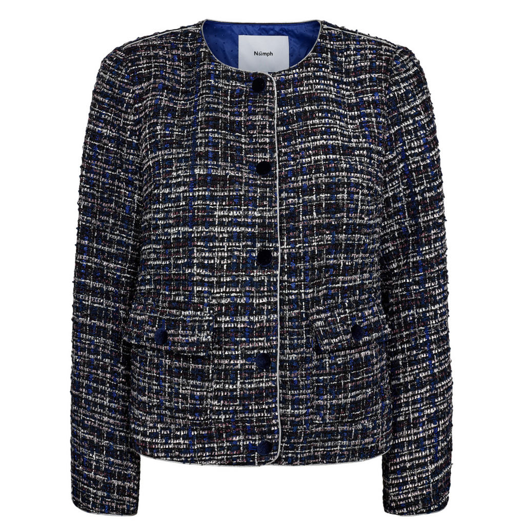 NÜMPH - BLAZER - HATTIE 704723 - CLEMATIS BLUE